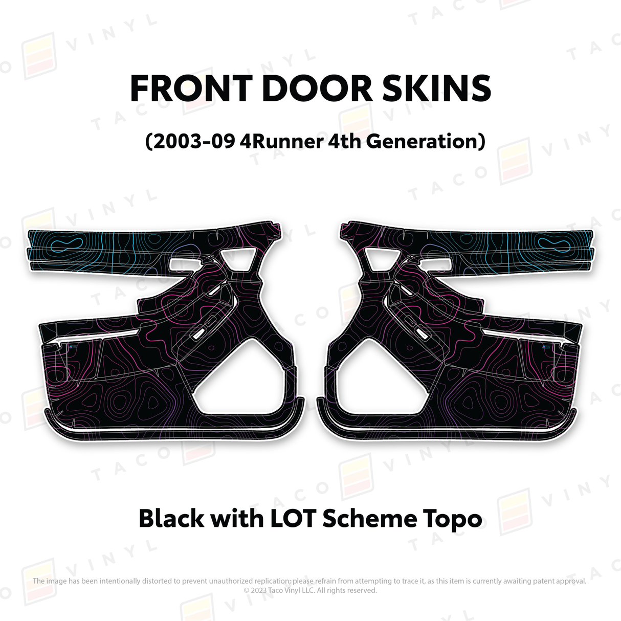 2003-2009 4Runner Door Skins - Xtrusion Overland