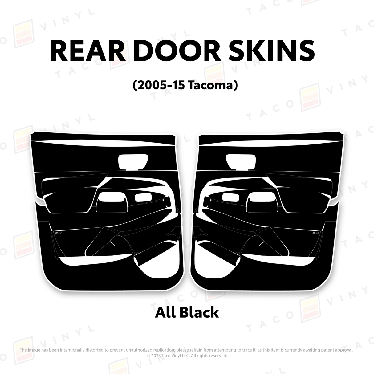 2005-15 Tacoma Door Skins - Xtrusion Overland