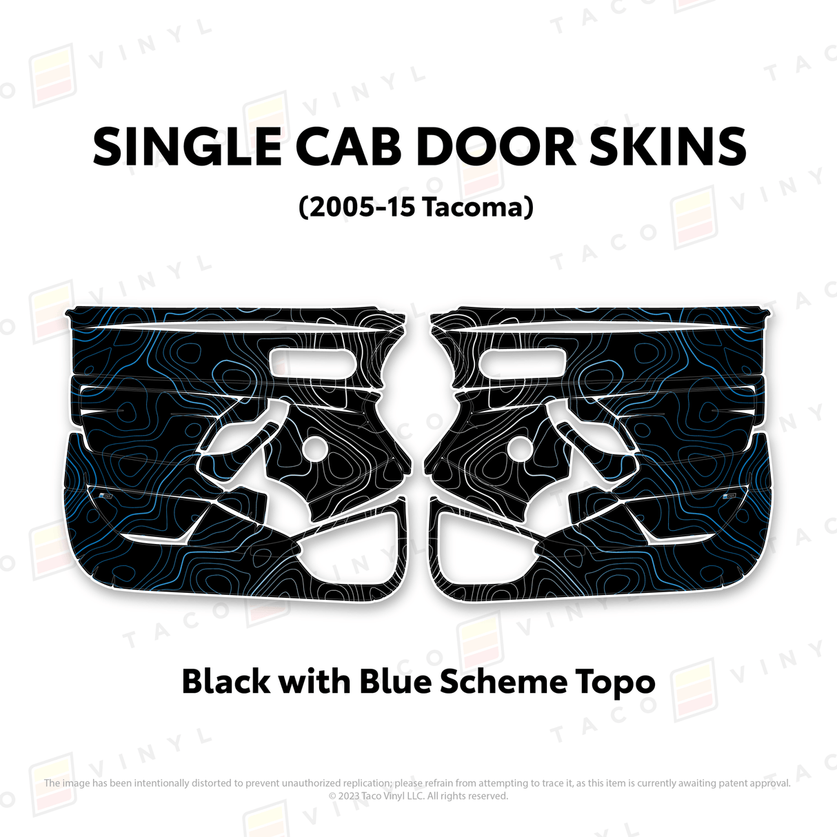 2005-15 Tacoma Single Cab Door Skins - Xtrusion Overland