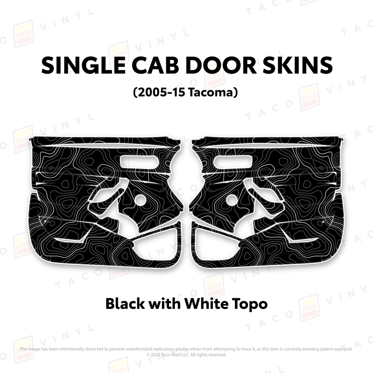 2005-15 Tacoma Single Cab Door Skins - Xtrusion Overland