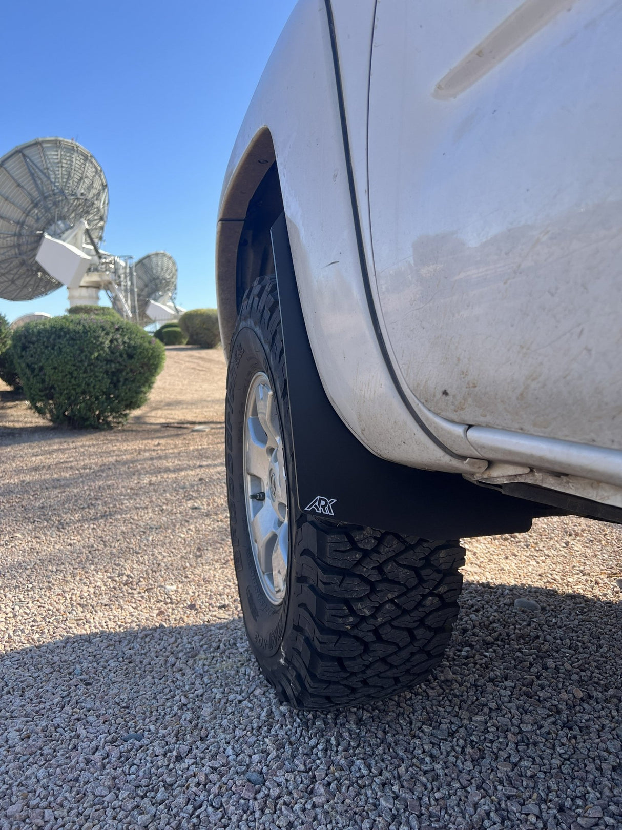 2005-2015 Toyota Tacoma TriXpoly Mid Mud Flaps - Xtrusion Overland