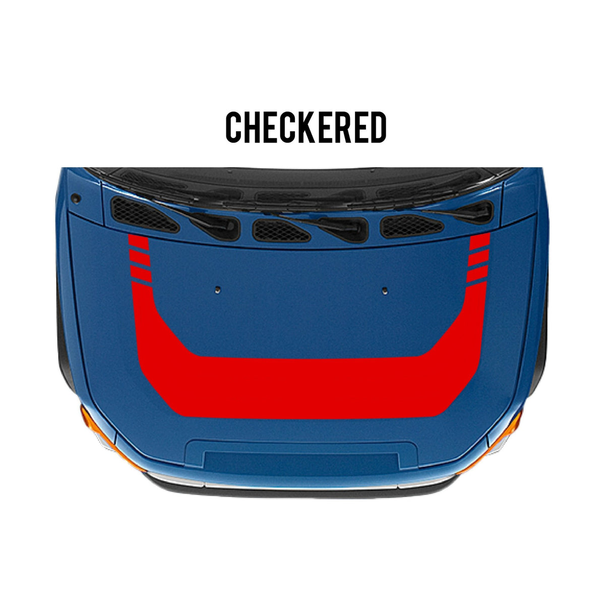 2007-14 FJ Cruiser Checkered Stripe Kit - Xtrusion Overland