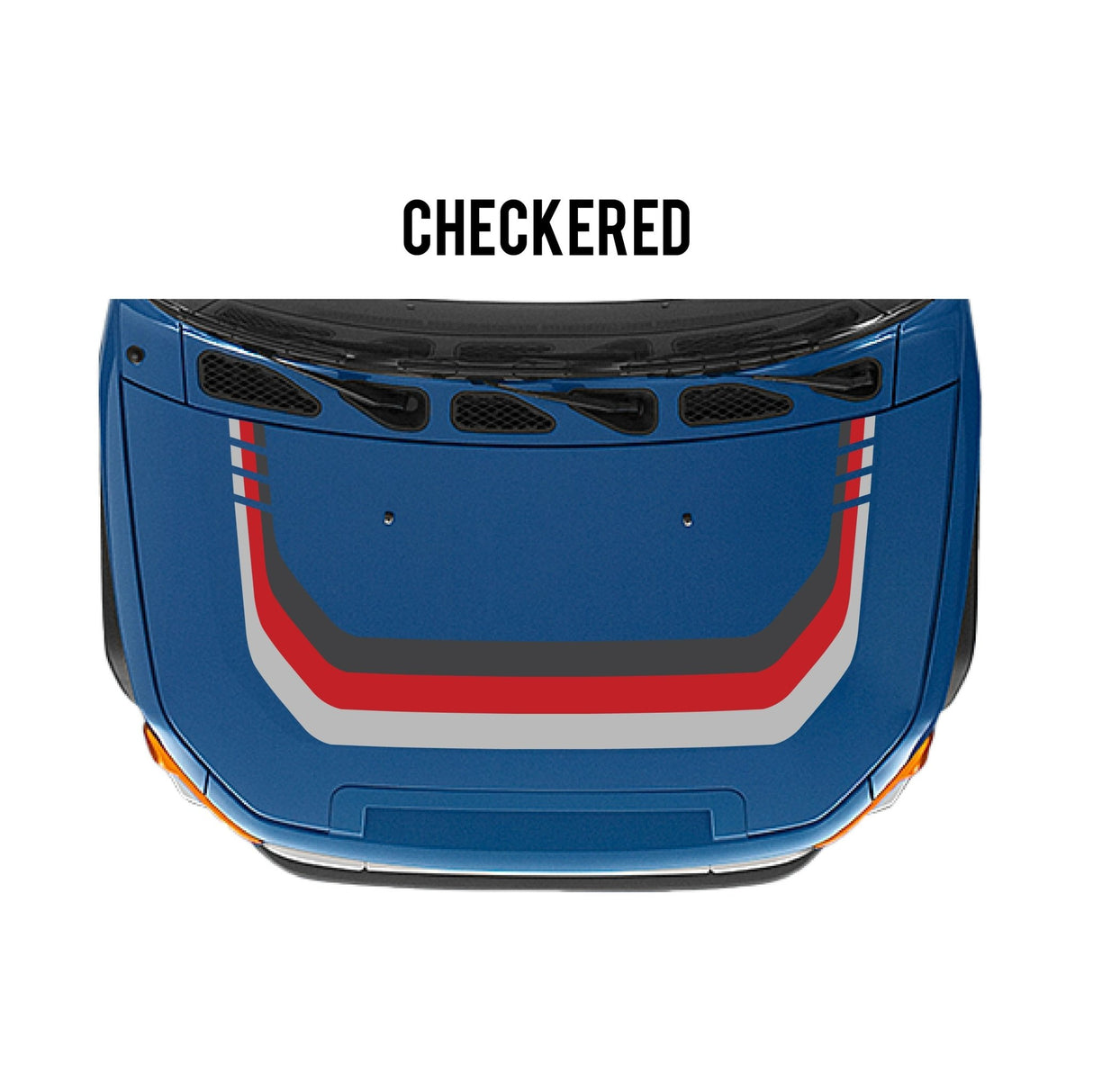 2007-14 FJ Cruiser Checkered Stripe Kit - Xtrusion Overland