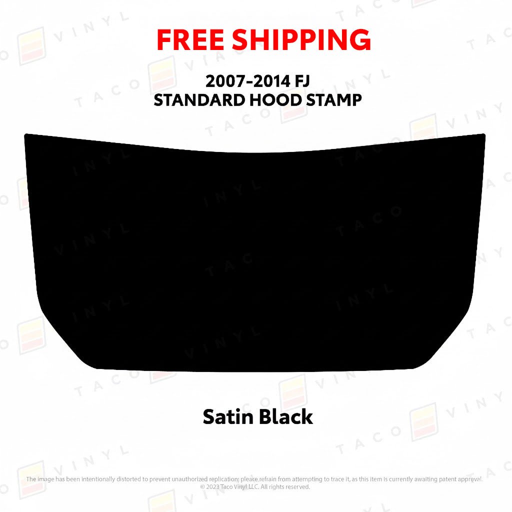 2007-14 FJ Cruiser Hood Stamp - Xtrusion Overland