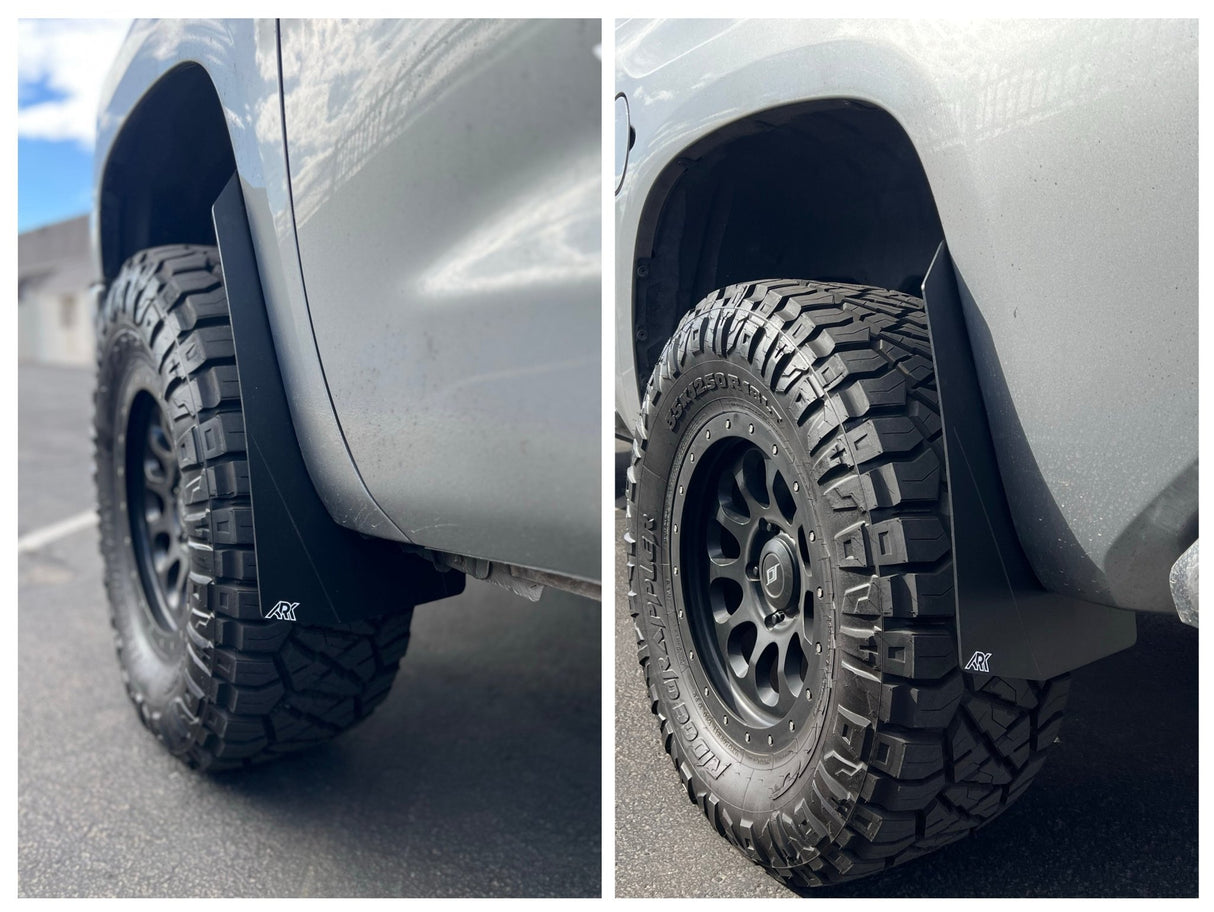 2007-2021 Toyota Tundra TriXpoly Mid Mudflaps - Xtrusion Overland
