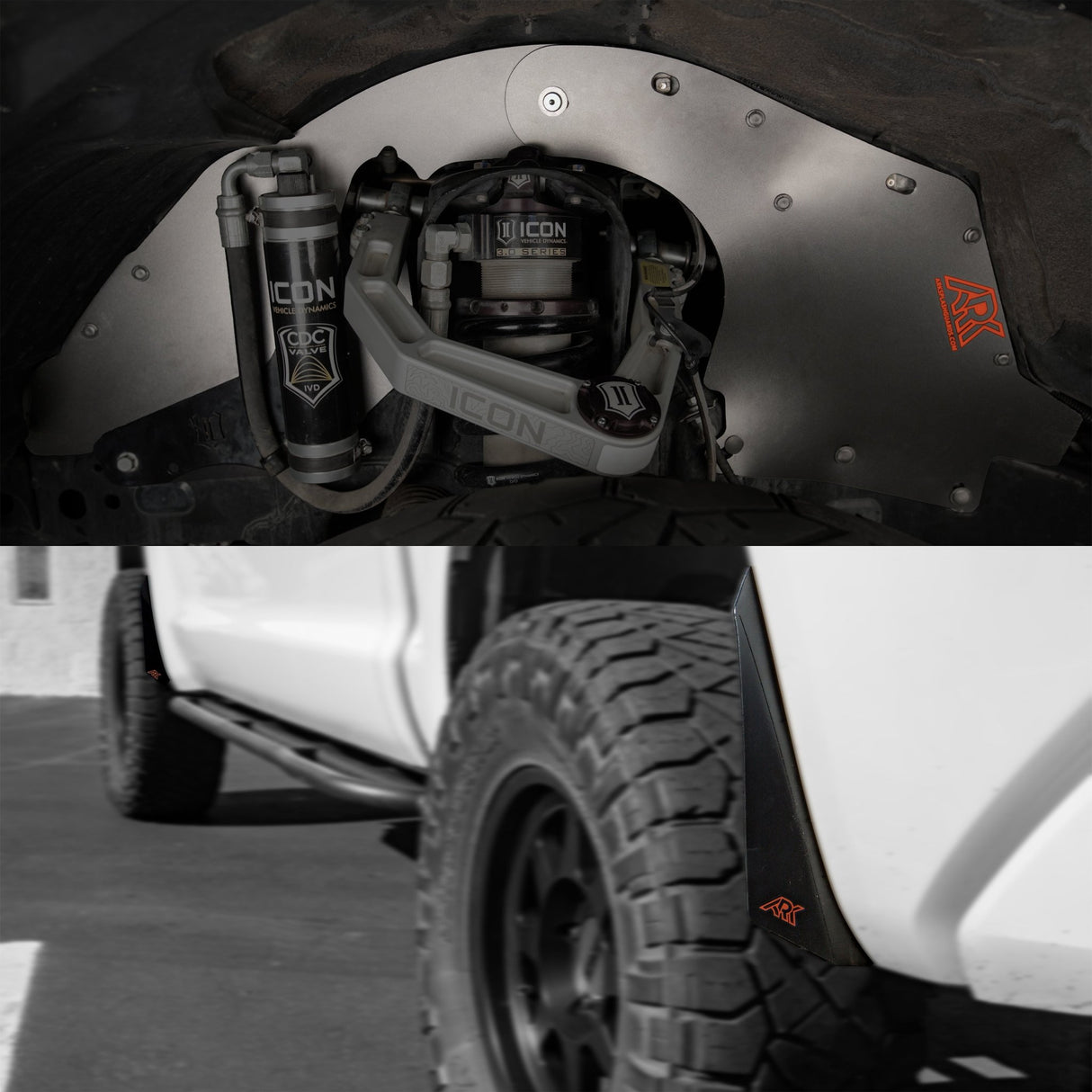2007-2021 Toyota Tundra TriXpoly Splash Guards & Mudflap Micros - Xtrusion Overland