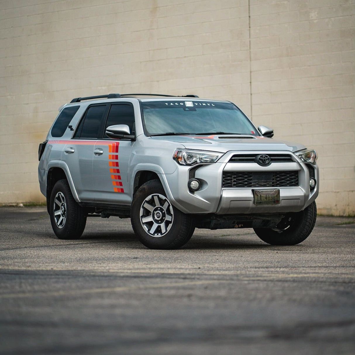 2010-2024 4Runner Checkered Stripe Kit - Xtrusion Overland