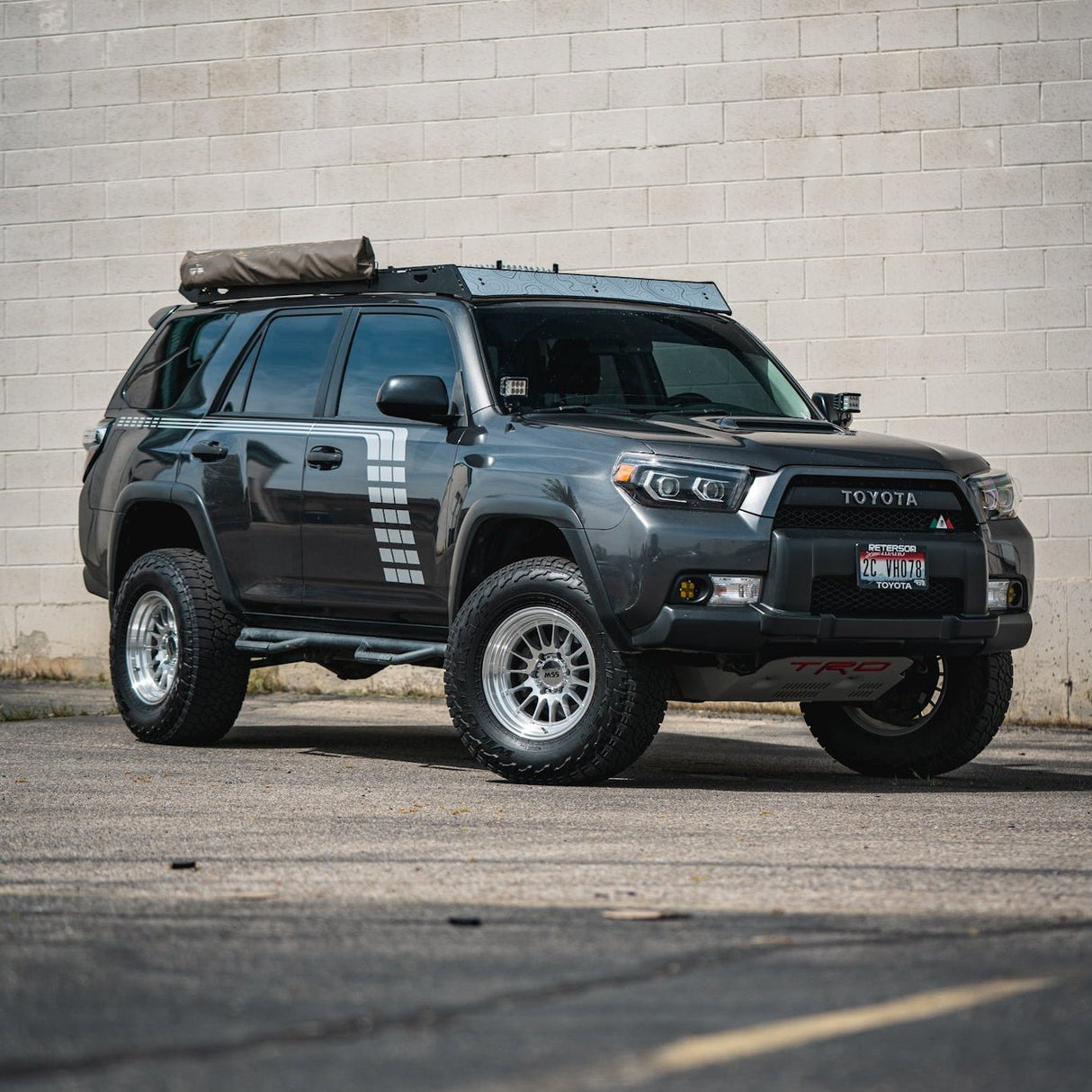 2010-2024 4Runner Checkered Stripe Kit - Xtrusion Overland