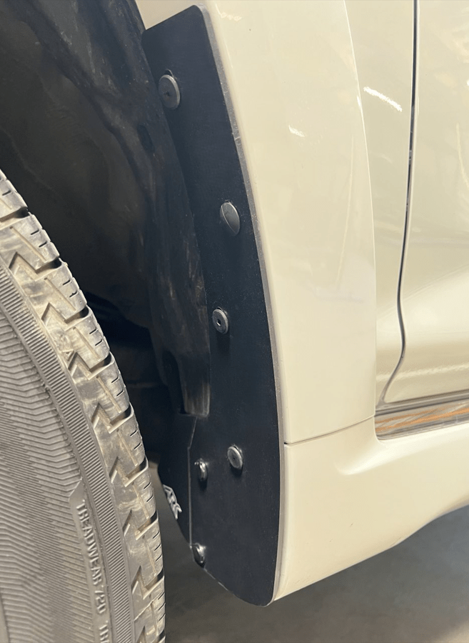 2010-2024 Toyota 4Runner Limited TriXPoly Mudflap Deletes - Xtrusion Overland