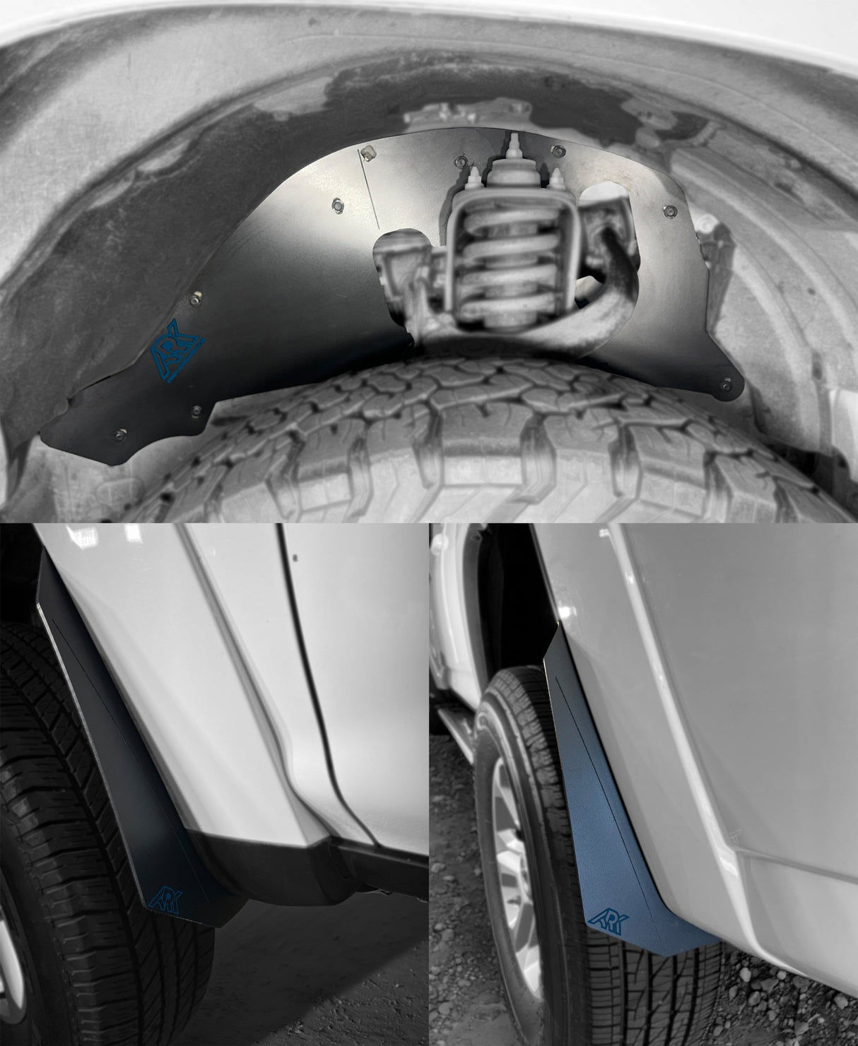 2010-2024 Toyota 4Runner TriXpoly Splash Guards, Mud Flap & Micro Deletes - Xtrusion Overland