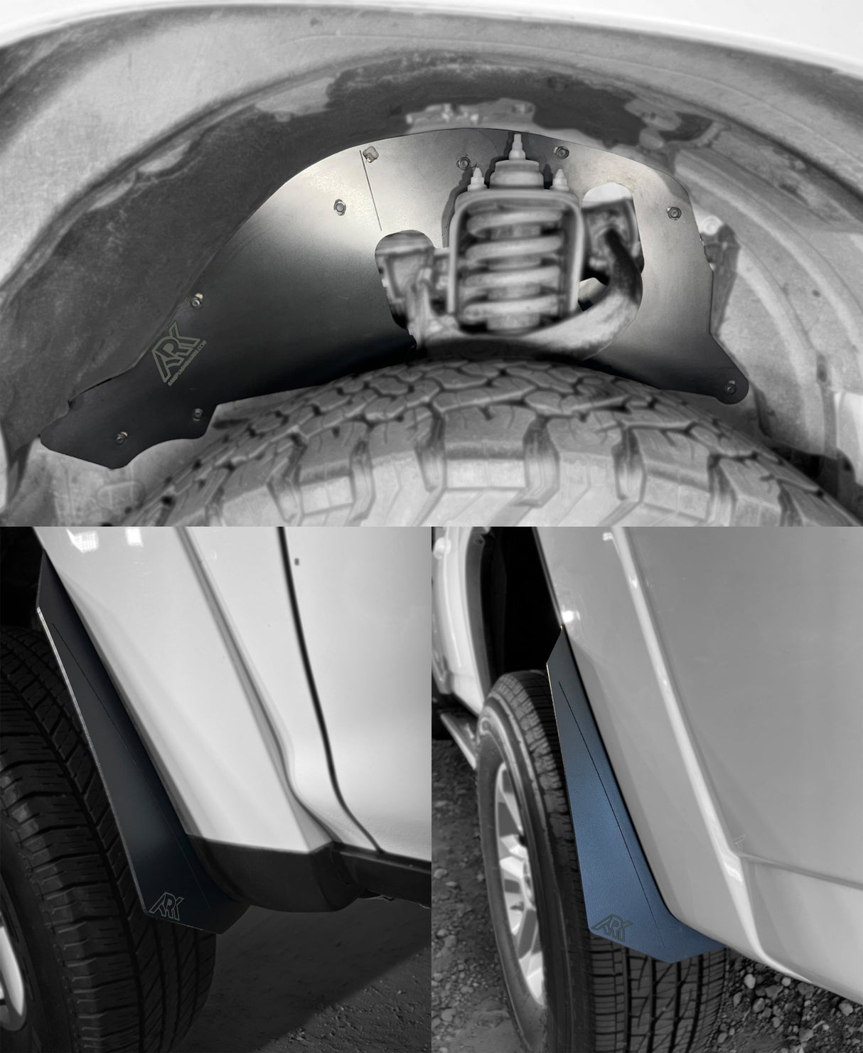 2010-2024 Toyota 4Runner TriXpoly Splash Guards, Mud Flap & Micro Deletes - Xtrusion Overland