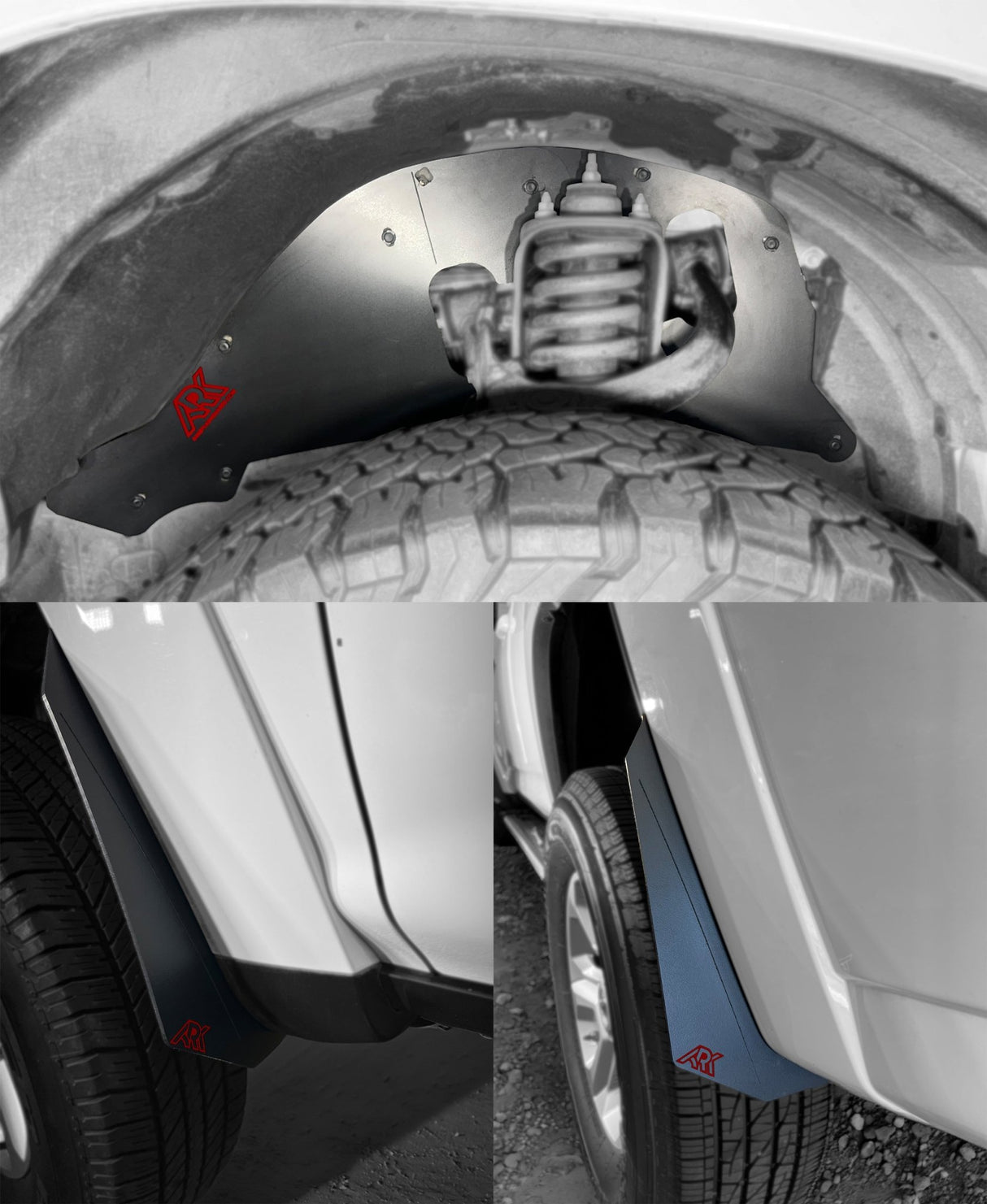 2010-2024 Toyota 4Runner TriXpoly Splash Guards, Mud Flap & Micro Deletes - Xtrusion Overland
