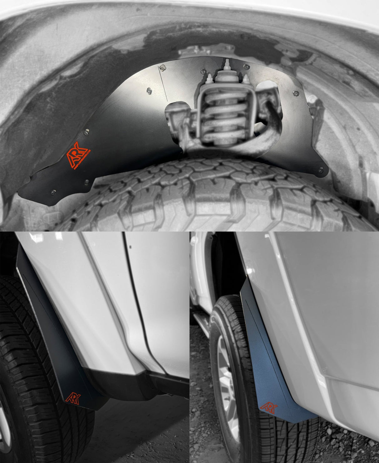 2010-2024 Toyota 4Runner TriXpoly Splash Guards, Mud Flap & Micro Deletes - Xtrusion Overland