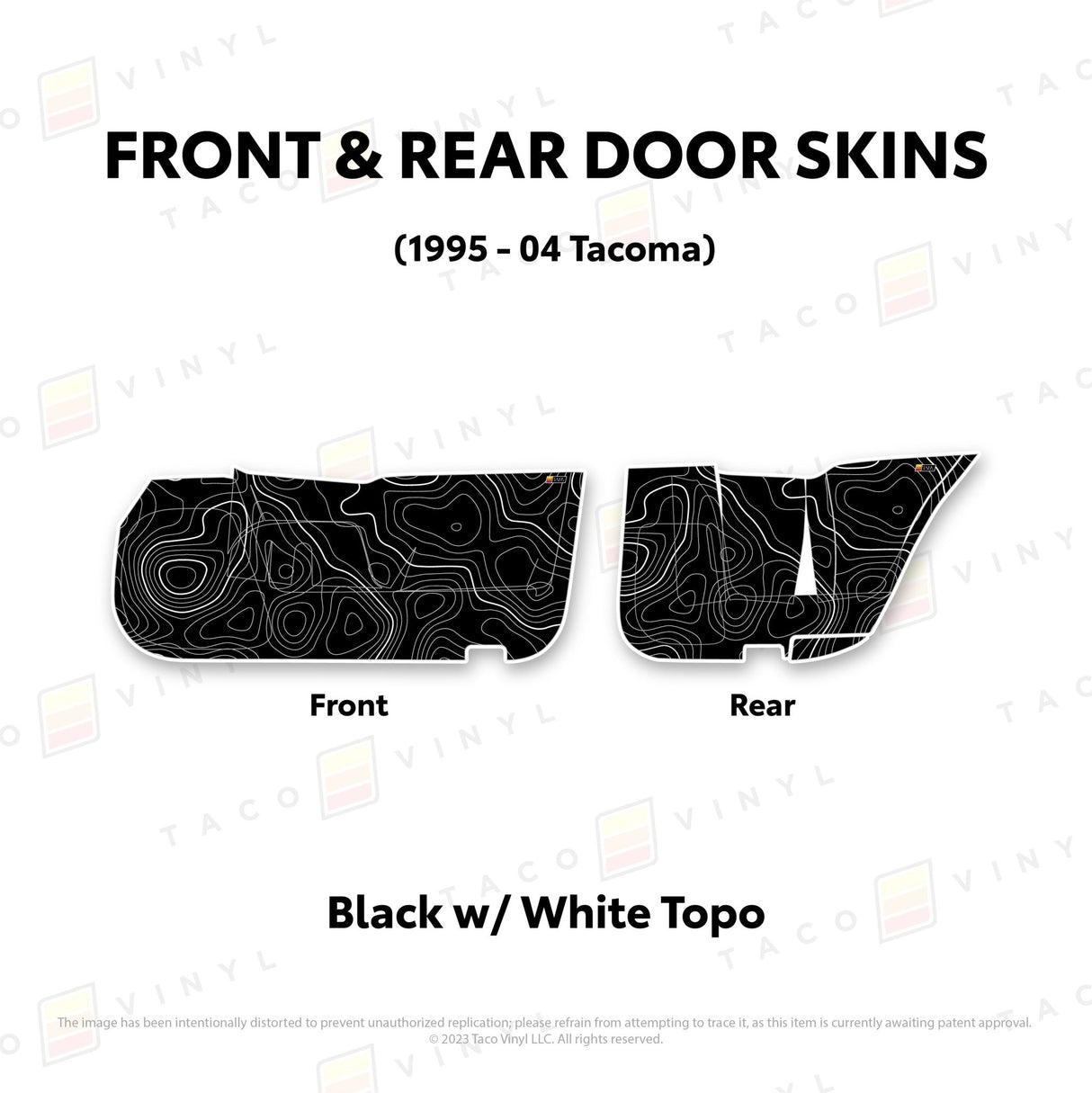 2010-24 4Runner Door Skins (Lower Section) - Xtrusion Overland