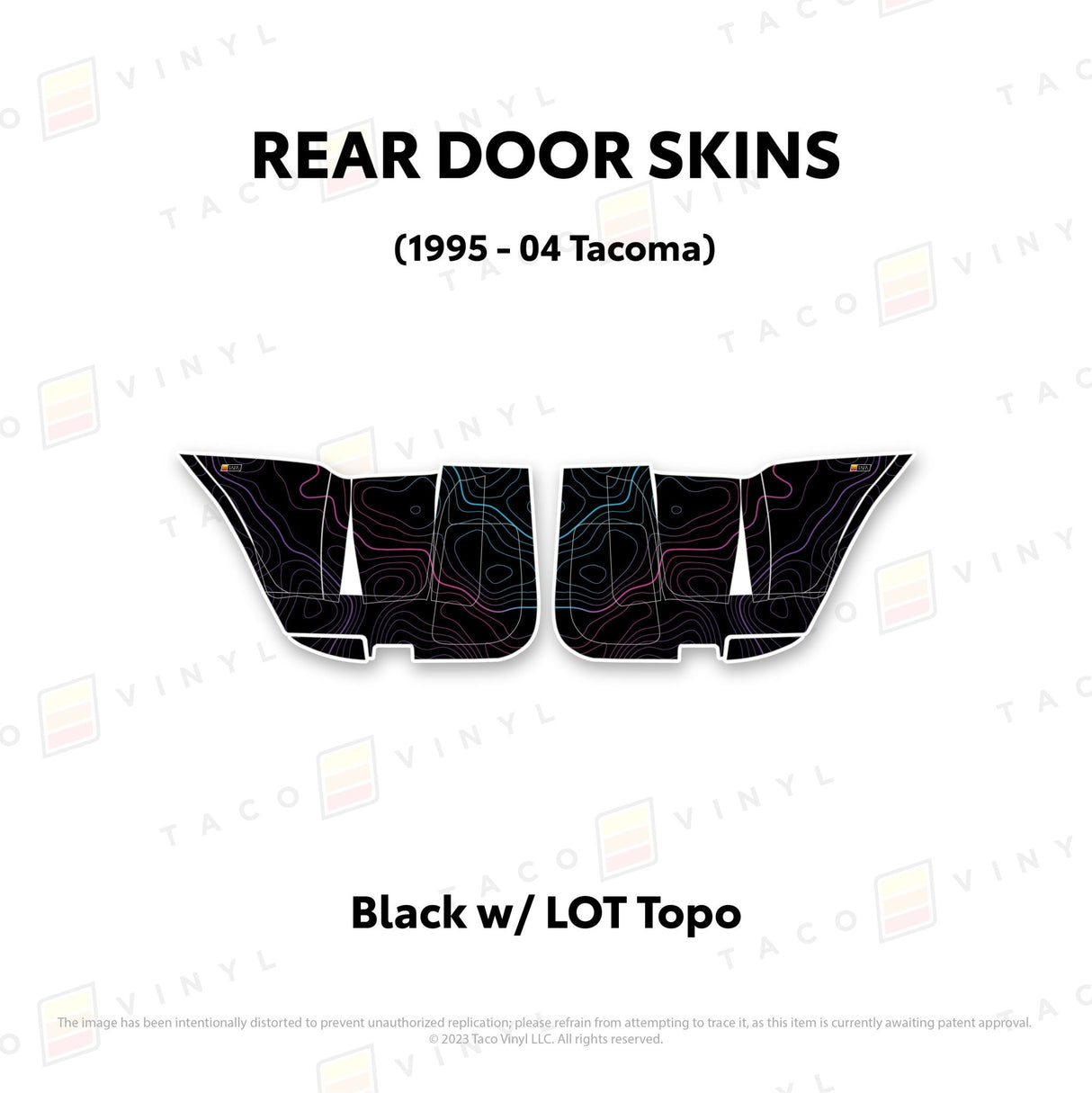 2010-24 4Runner Door Skins (Lower Section) - Xtrusion Overland