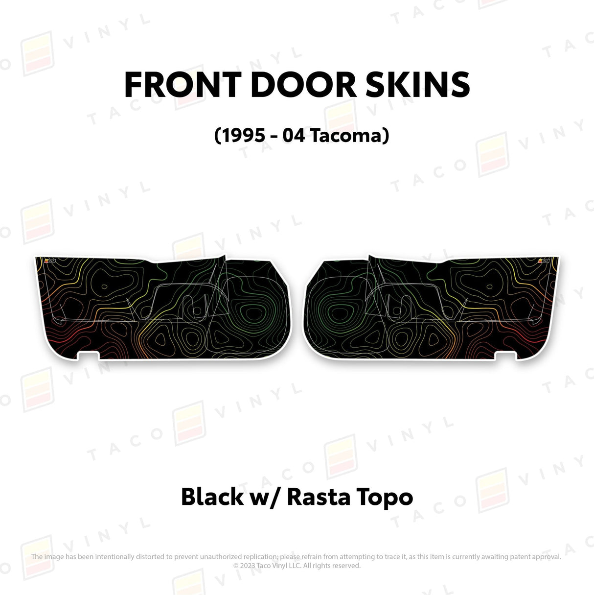 2010-24 4Runner Door Skins (Lower Section) - Xtrusion Overland