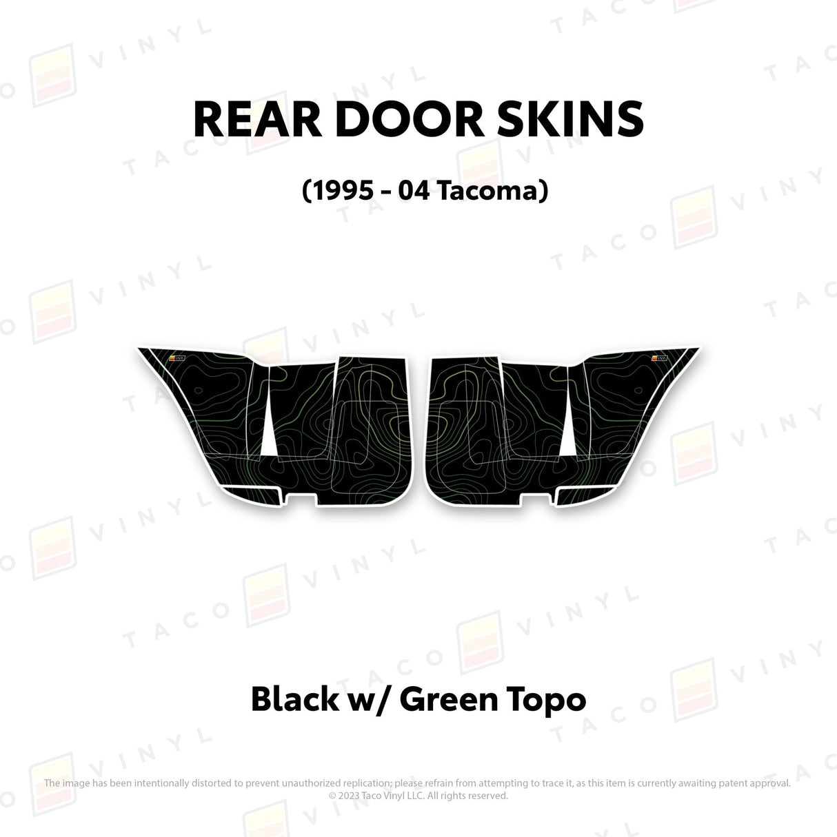 2010-24 4Runner Door Skins (Lower Section) - Xtrusion Overland