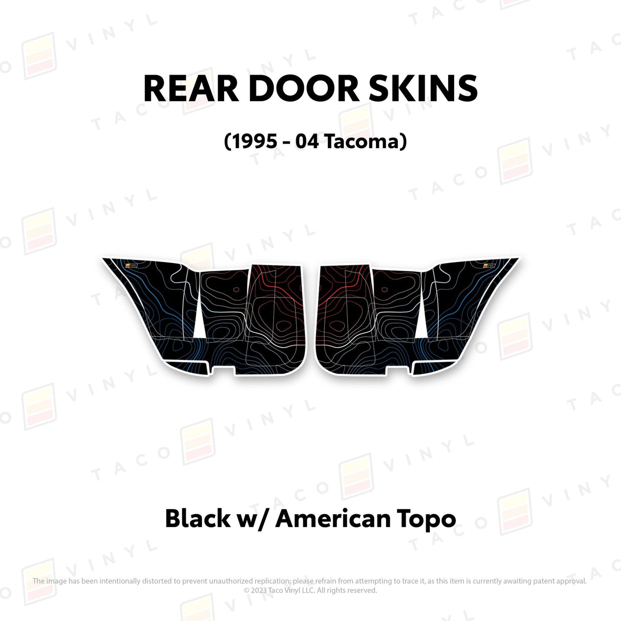 2010-24 4Runner Door Skins (Lower Section) - Xtrusion Overland