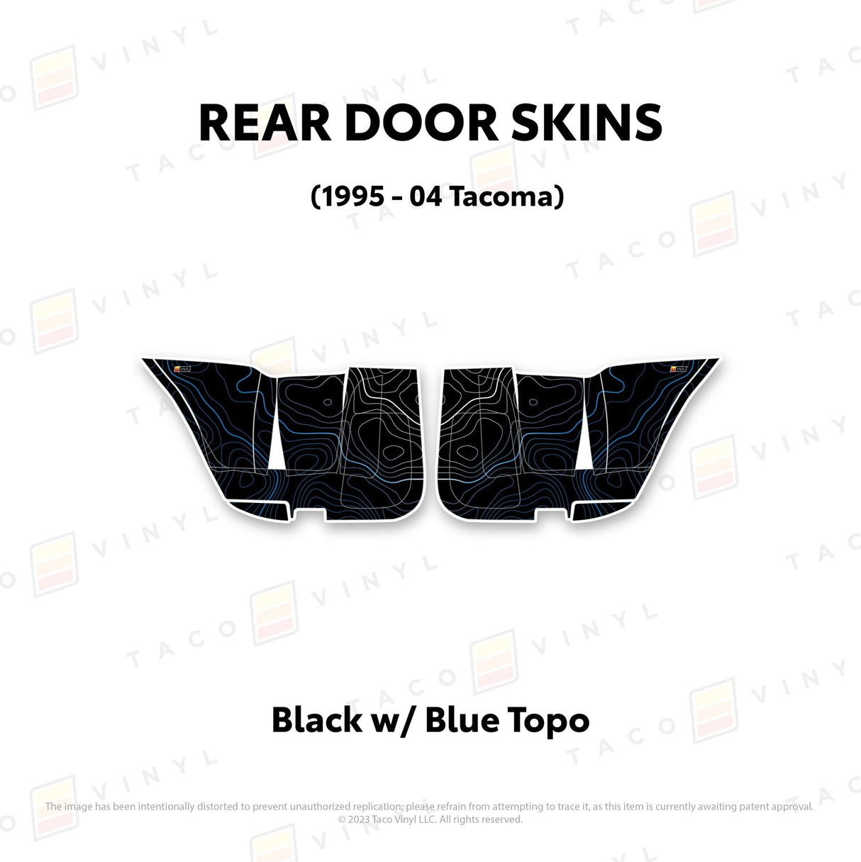 2010-24 4Runner Door Skins (Lower Section) - Xtrusion Overland