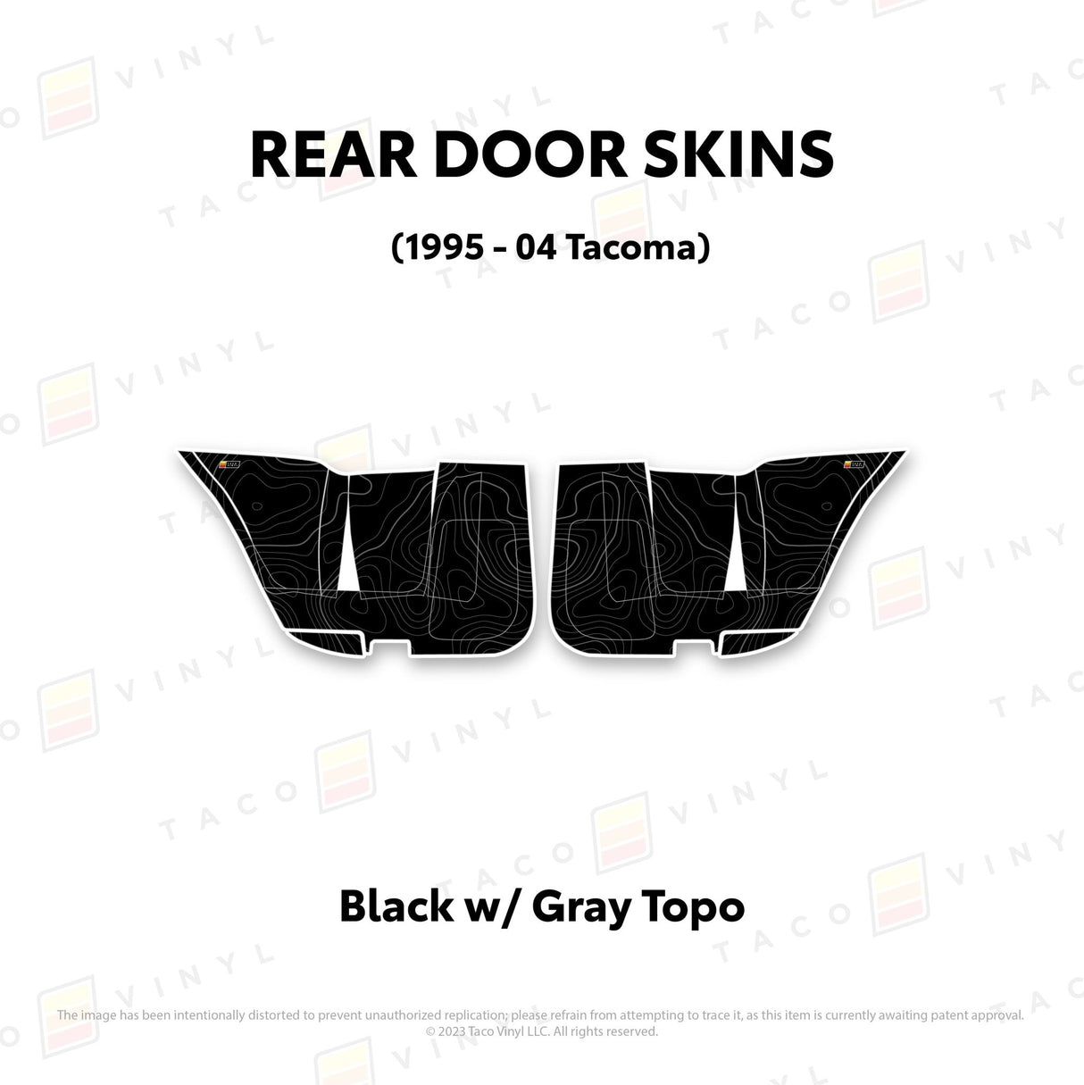 2010-24 4Runner Door Skins (Lower Section) - Xtrusion Overland