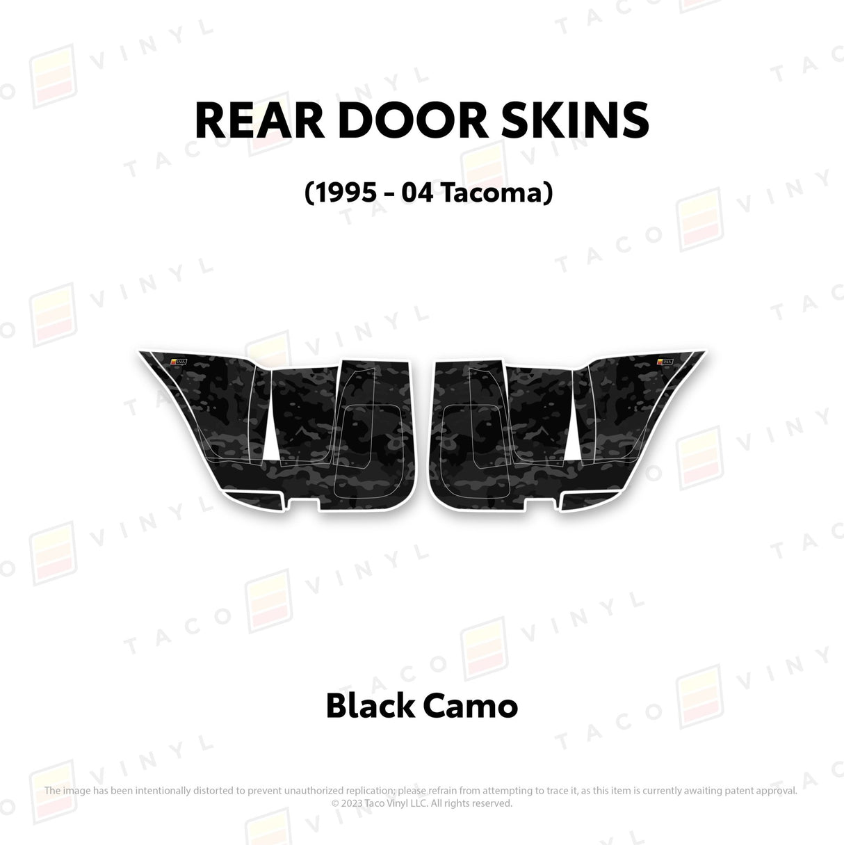 2010-24 4Runner Door Skins (Lower Section) - Xtrusion Overland