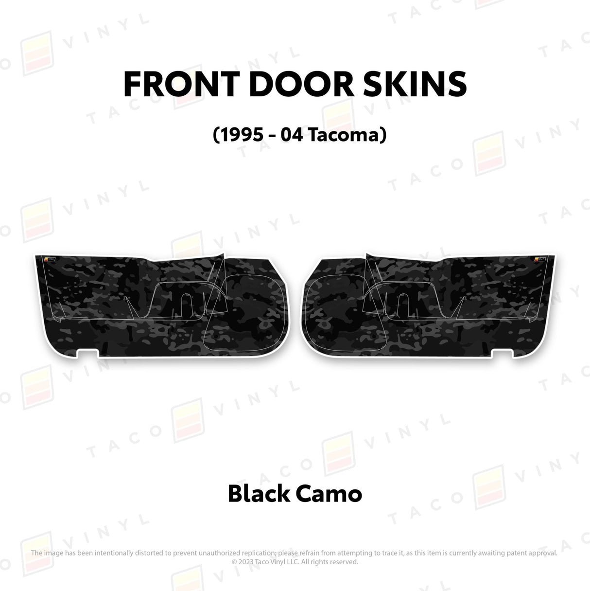 2010-24 4Runner Door Skins (Lower Section) - Xtrusion Overland