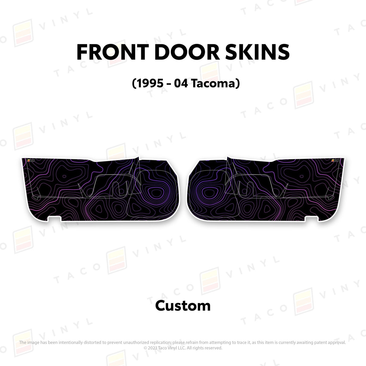 2010-24 4Runner Door Skins (Lower Section) - Xtrusion Overland