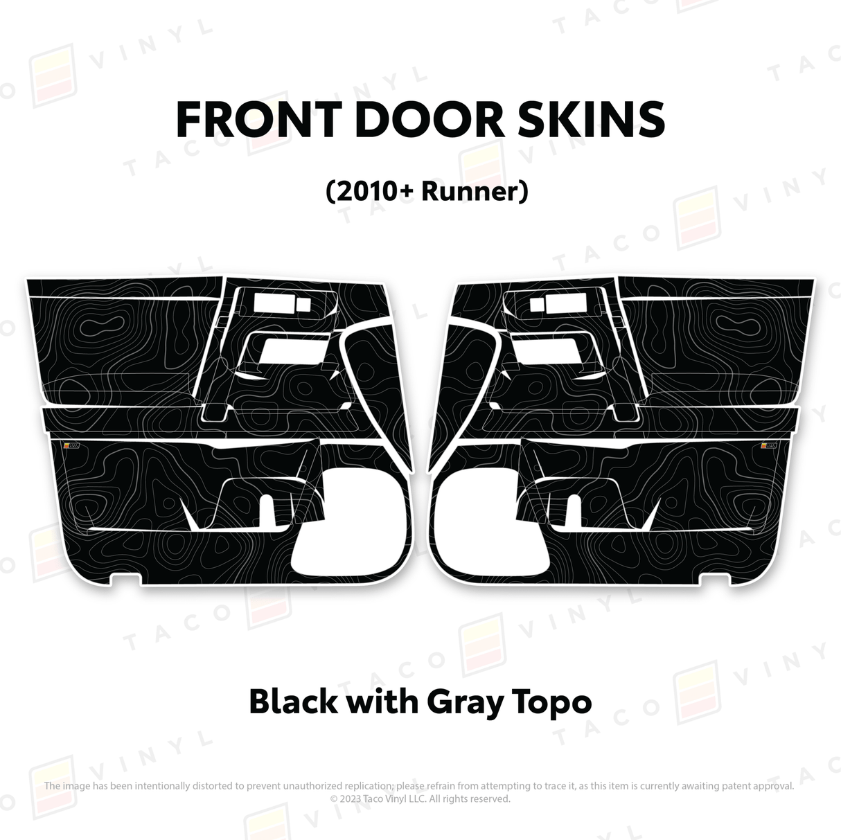 2010-24 4Runner Door Skins - Xtrusion Overland