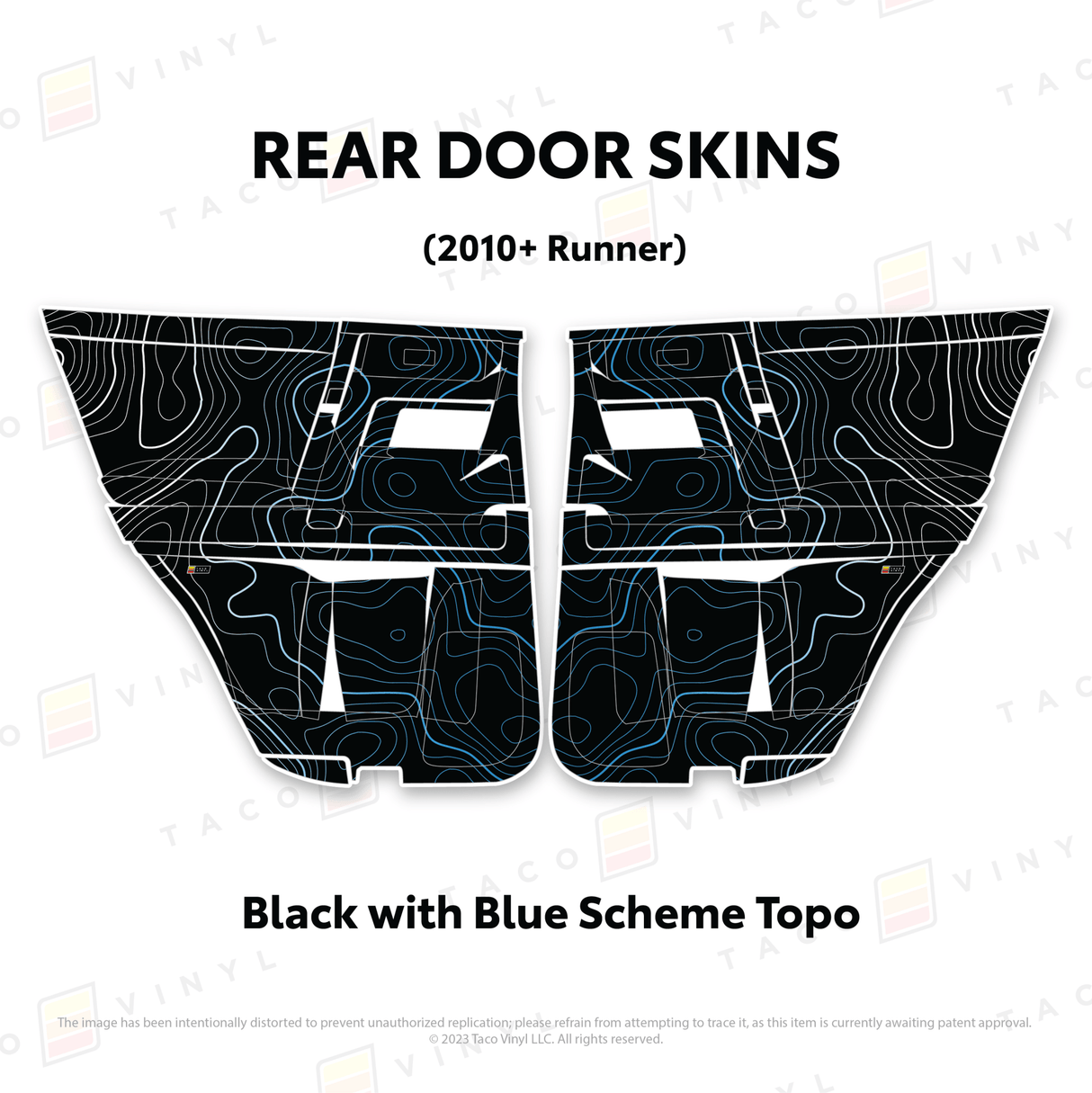 2010-24 4Runner Door Skins - Xtrusion Overland