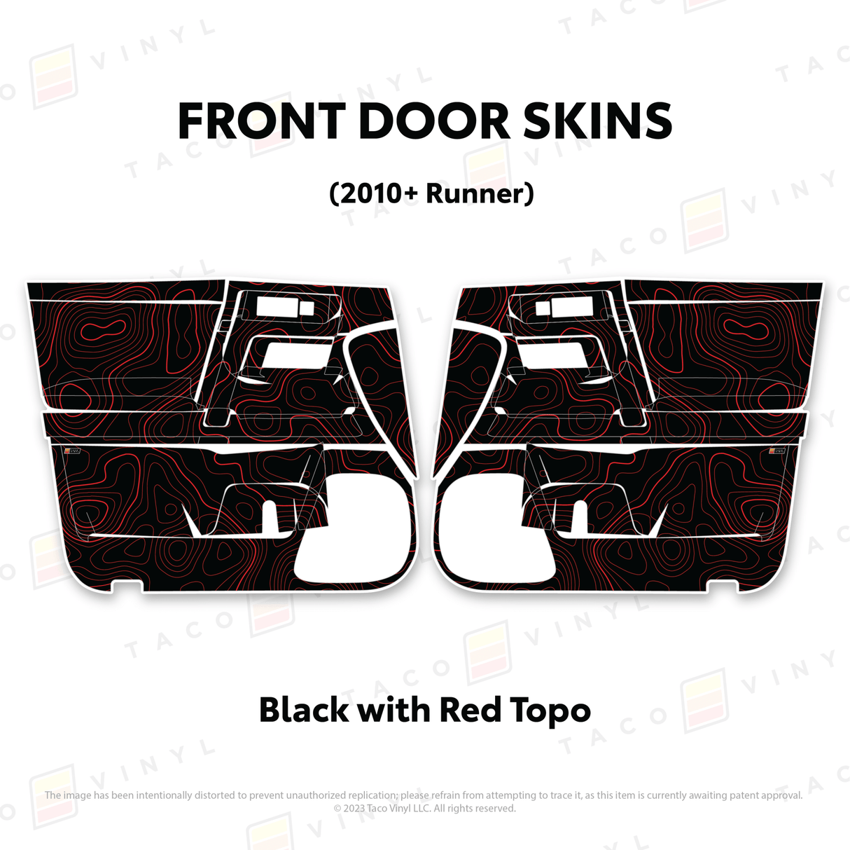 2010-24 4Runner Door Skins - Xtrusion Overland