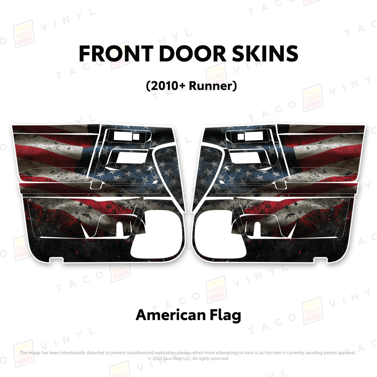2010-24 4Runner Door Skins - Xtrusion Overland