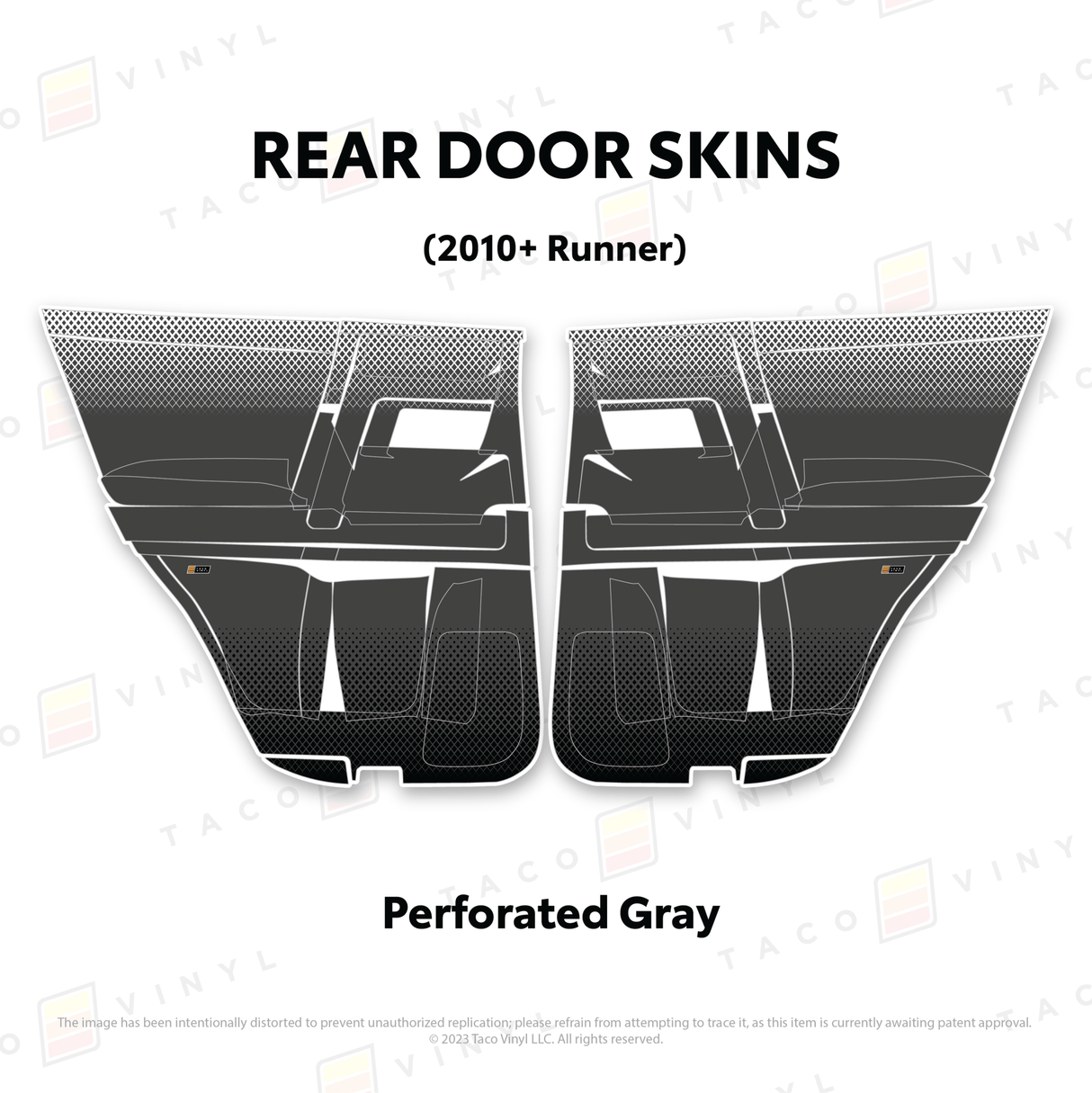 2010-24 4Runner Door Skins - Xtrusion Overland