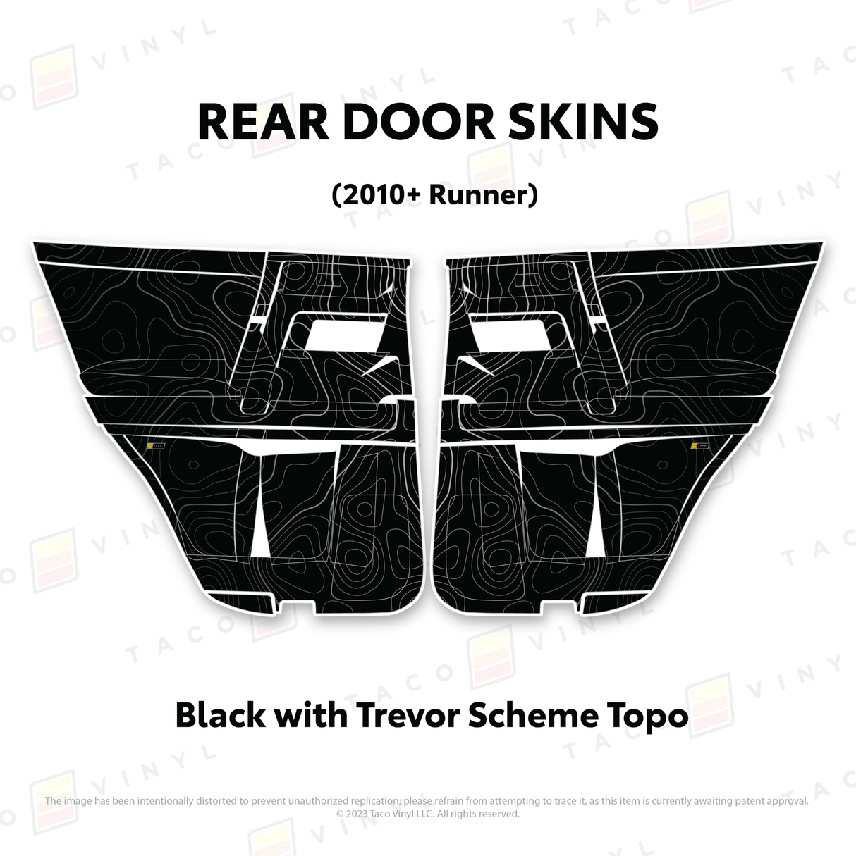 2010-24 4Runner Door Skins - Xtrusion Overland