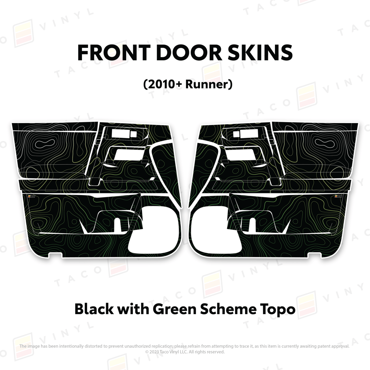 2010-24 4Runner Door Skins - Xtrusion Overland
