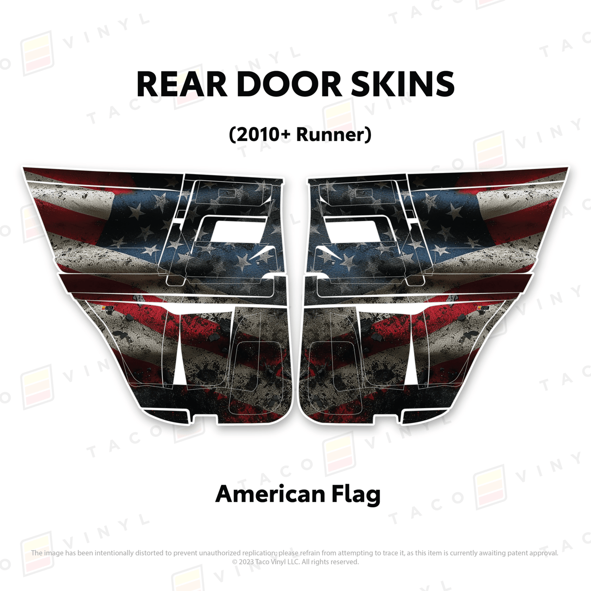 2010-24 4Runner Door Skins - Xtrusion Overland