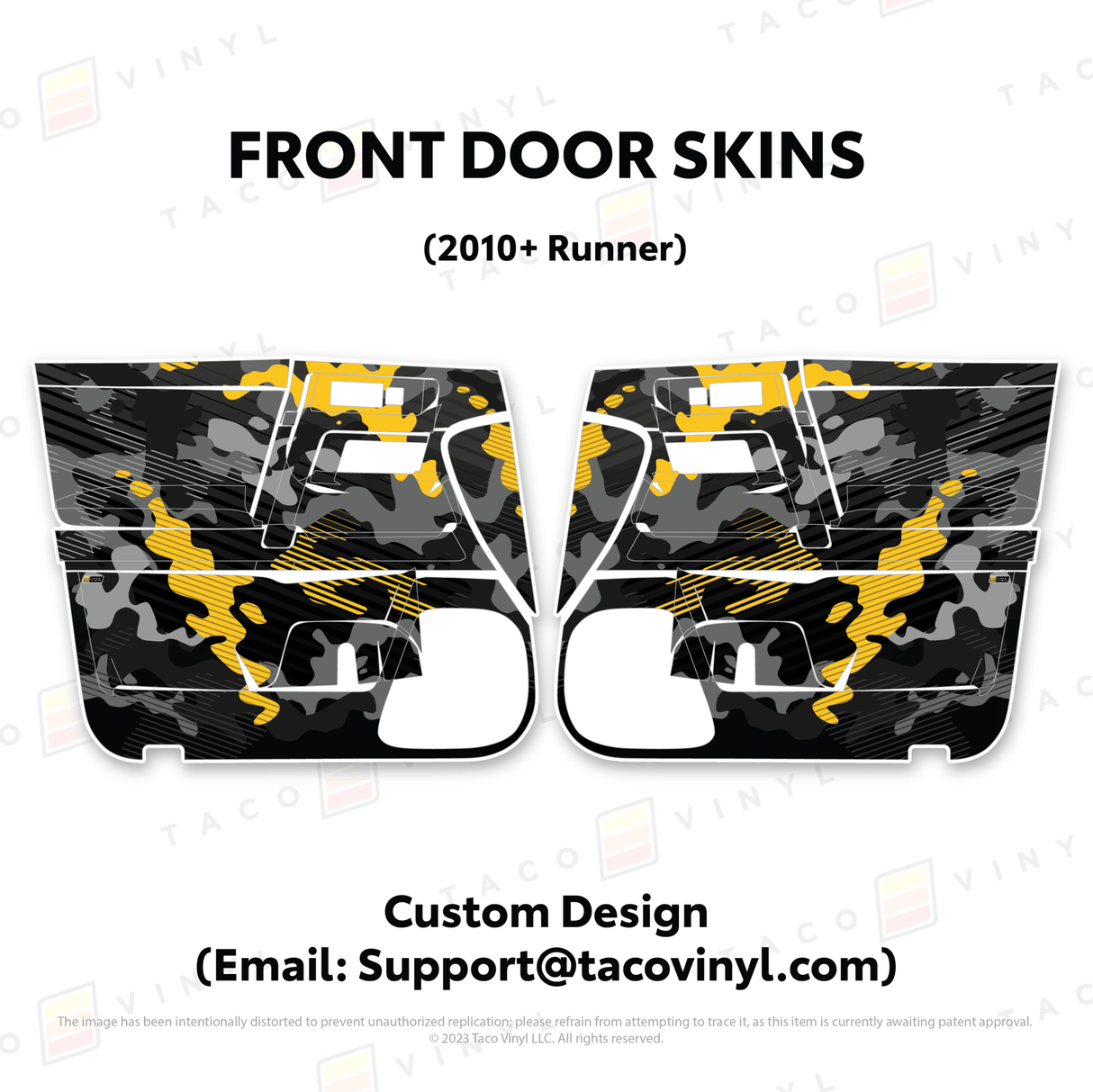 2010-24 4Runner Door Skins - Xtrusion Overland
