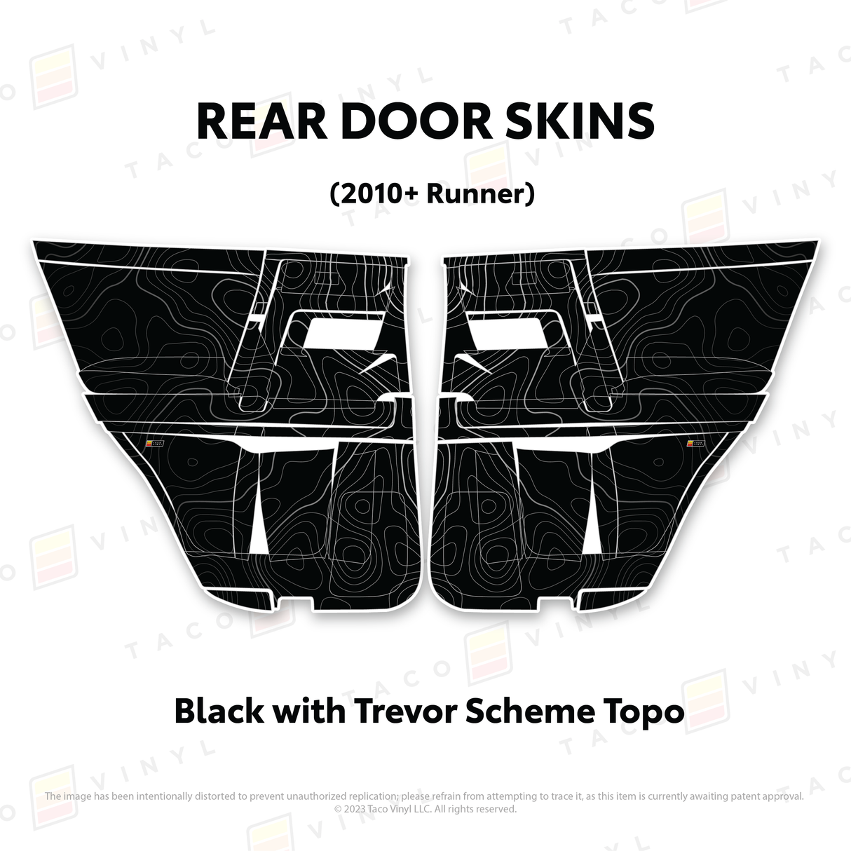 2010-24 4Runner Door Skins