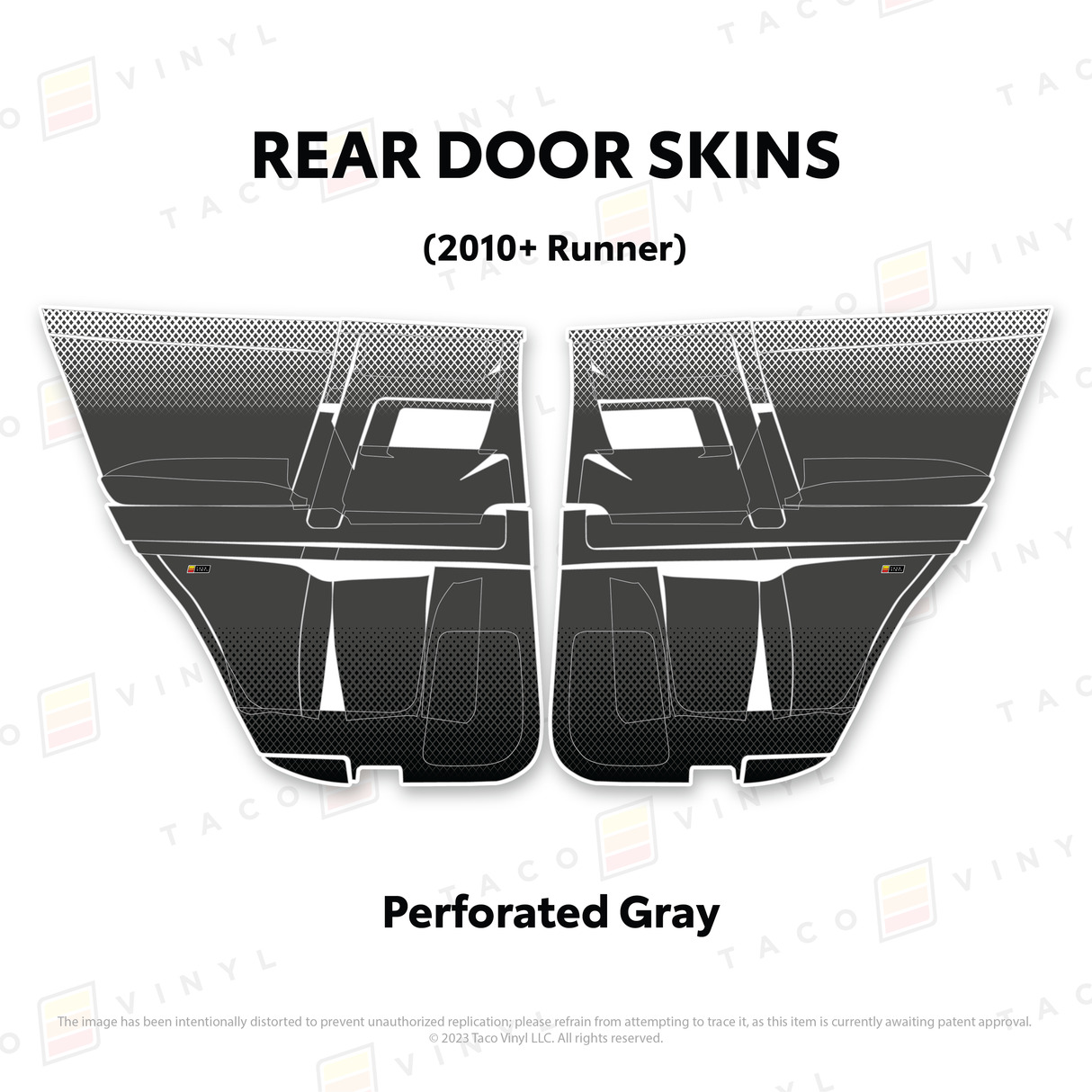 2010-24 4Runner Door Skins