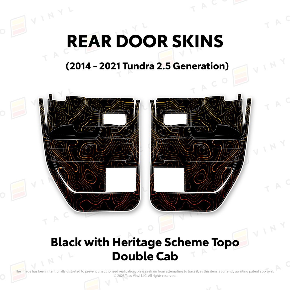 2014-21 Tundra Door Skins - Xtrusion Overland