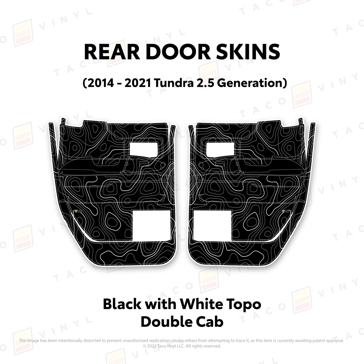 2014-21 Tundra Door Skins - Xtrusion Overland