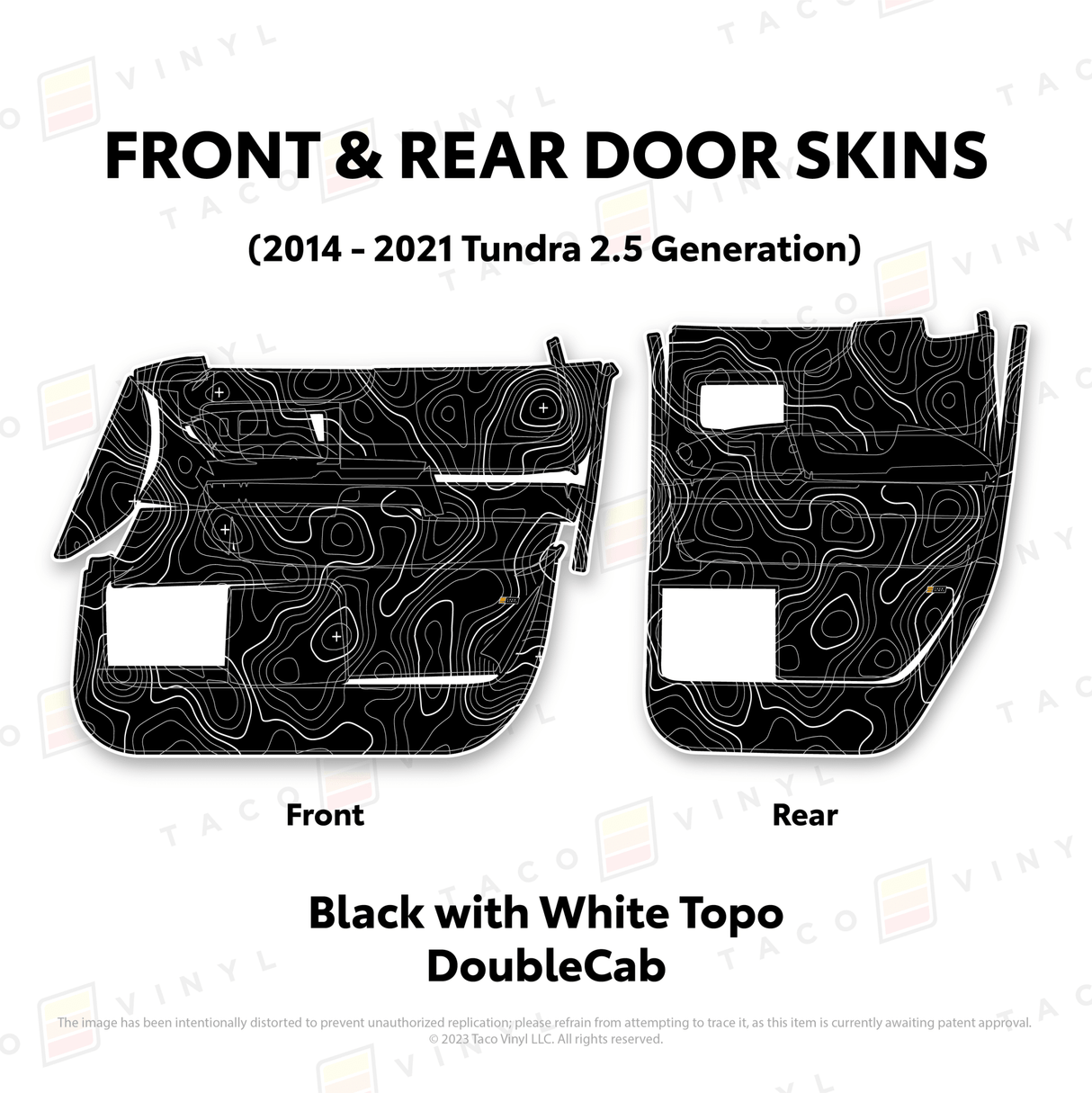 2014-21 Tundra Door Skins - Xtrusion Overland