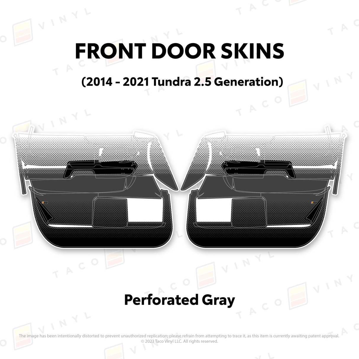 2014-21 Tundra Door Skins - Xtrusion Overland