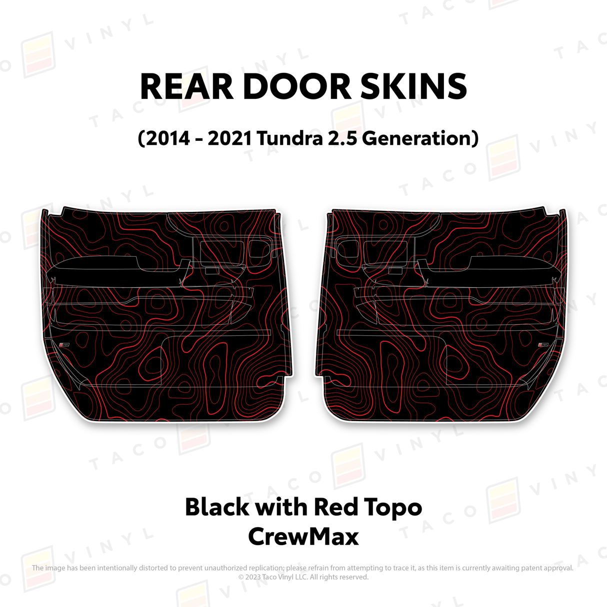 2014-21 Tundra Door Skins - Xtrusion Overland