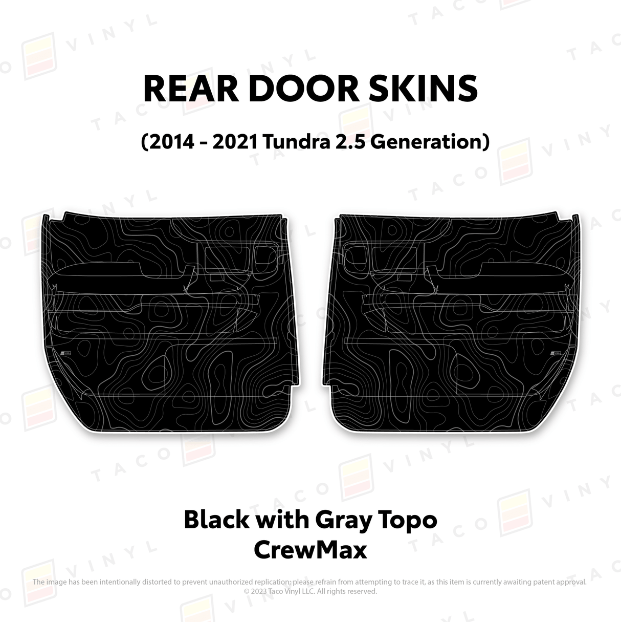 2014-21 Tundra Door Skins - Xtrusion Overland