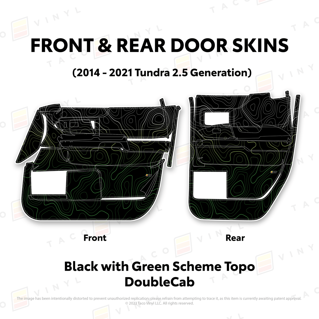 2014-21 Tundra Door Skins - Xtrusion Overland