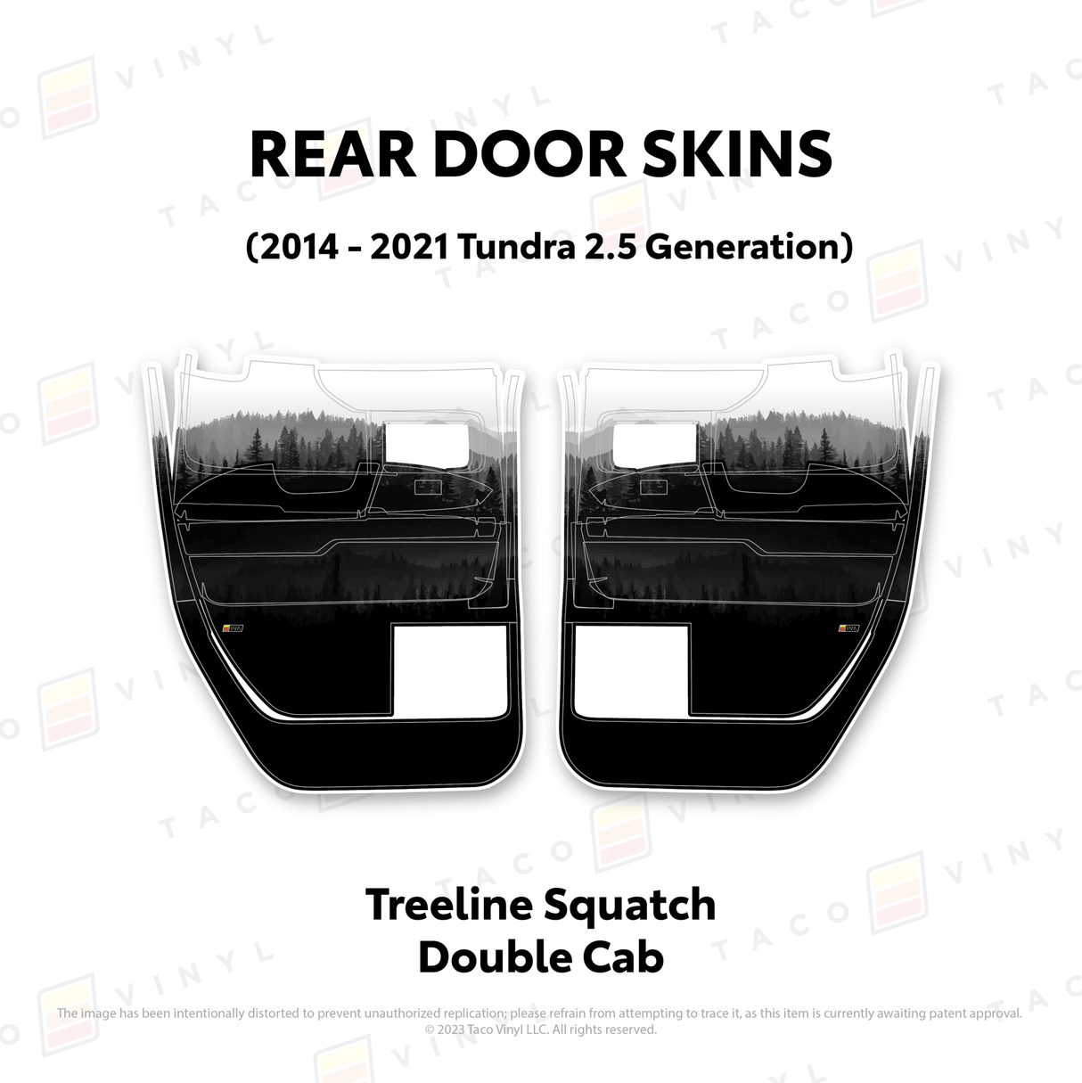 2014-21 Tundra Door Skins - Xtrusion Overland