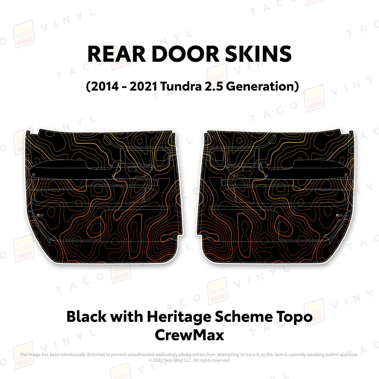 2014-21 Tundra Door Skins - Xtrusion Overland