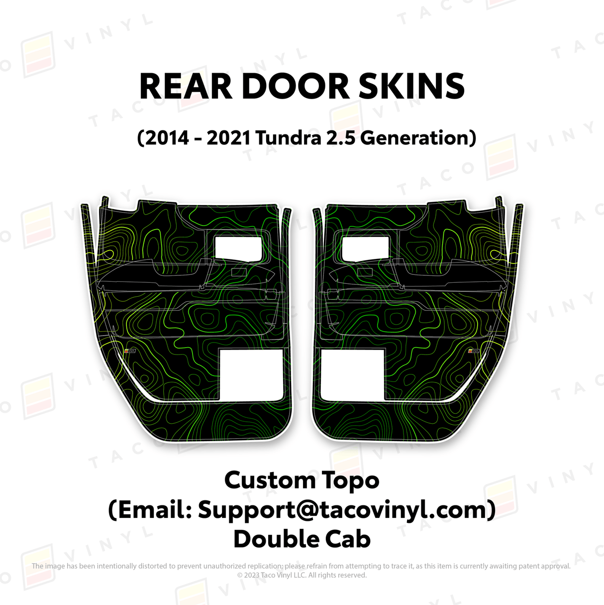 2014-21 Tundra Door Skins - Xtrusion Overland