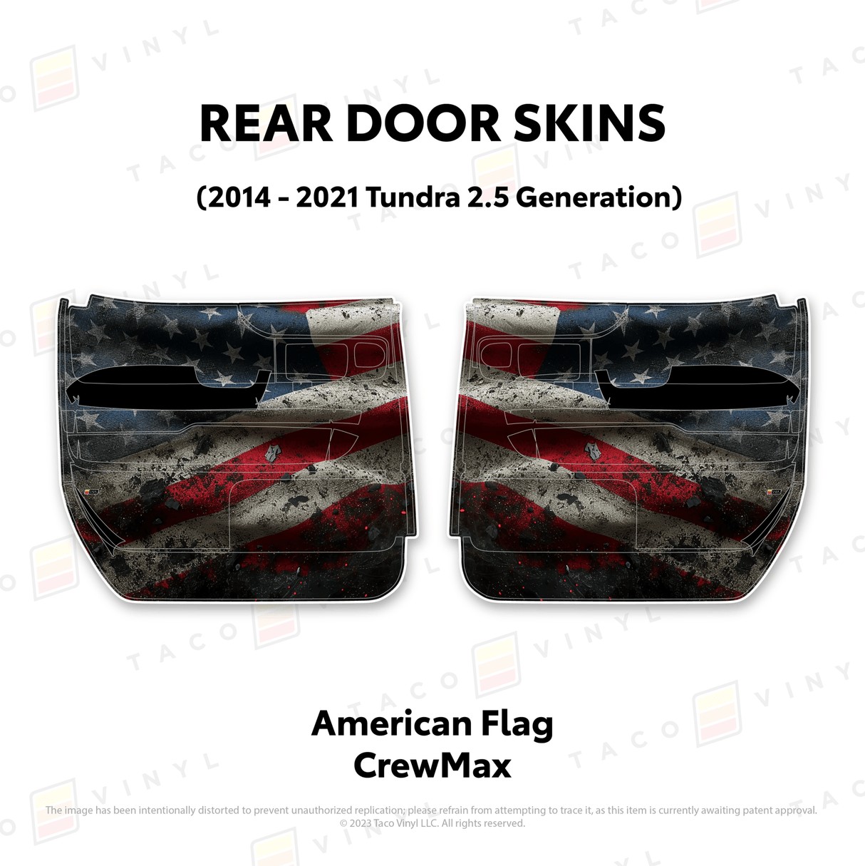 2014-21 Tundra Door Skins - Xtrusion Overland
