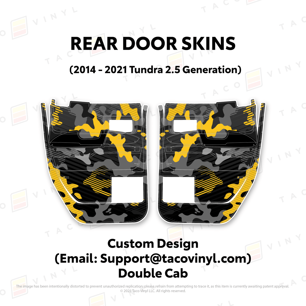 2014-21 Tundra Door Skins - Xtrusion Overland